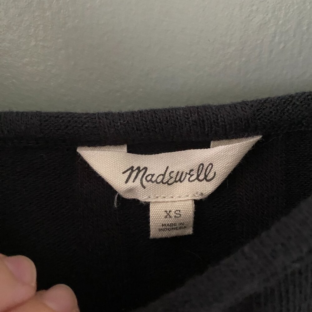 Madewell Ribbed Sweater-Knit Cami Top, Size X-Small - Picture 4 of 10
